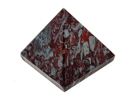 Jaspilite Crystal Pyramid 5.6cm