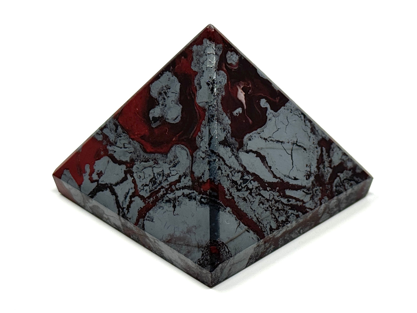 Jaspilite Crystal Pyramid 5.5cm