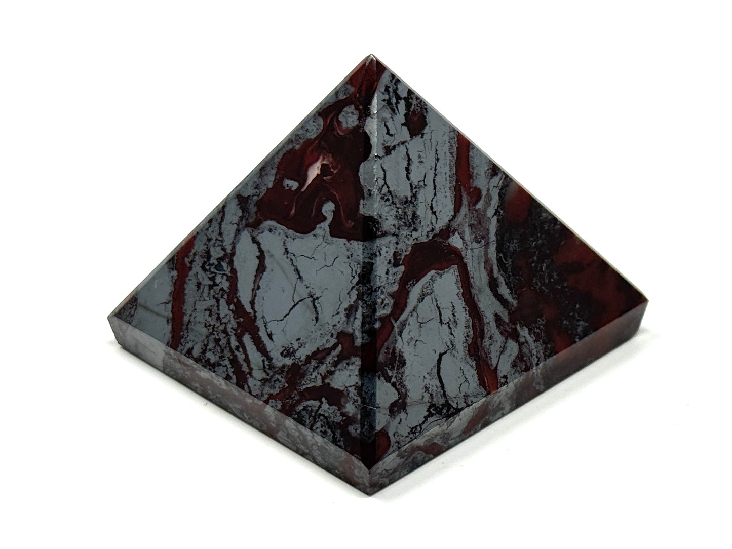 Jaspilite Crystal Pyramid 5.5cm
