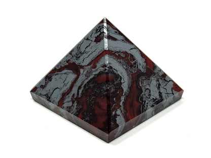 Jaspilite Crystal Pyramid 5.5cm