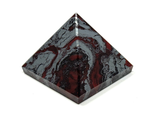 Jaspilite Crystal Pyramid 5.5cm