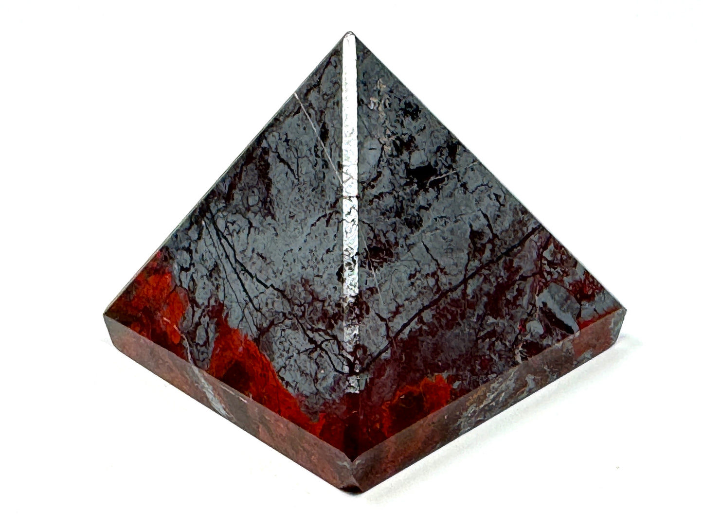 Jaspilite Crystal Pyramid 5.5cm