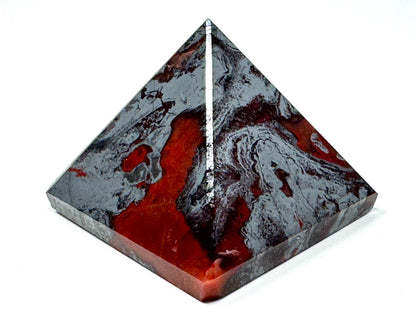 Jaspilite Crystal Pyramid 5.3cm