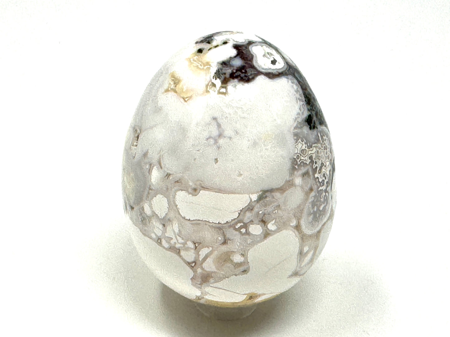 King Cobra Jasper Crystal Egg 6.4cm