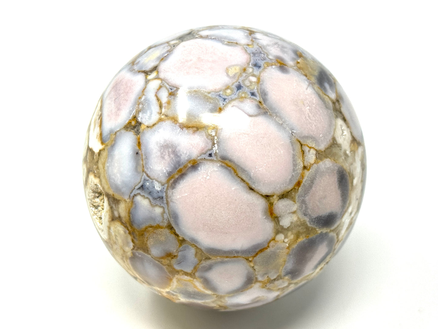 Large King Cobra Jasper Crystal Sphere 8.4cm