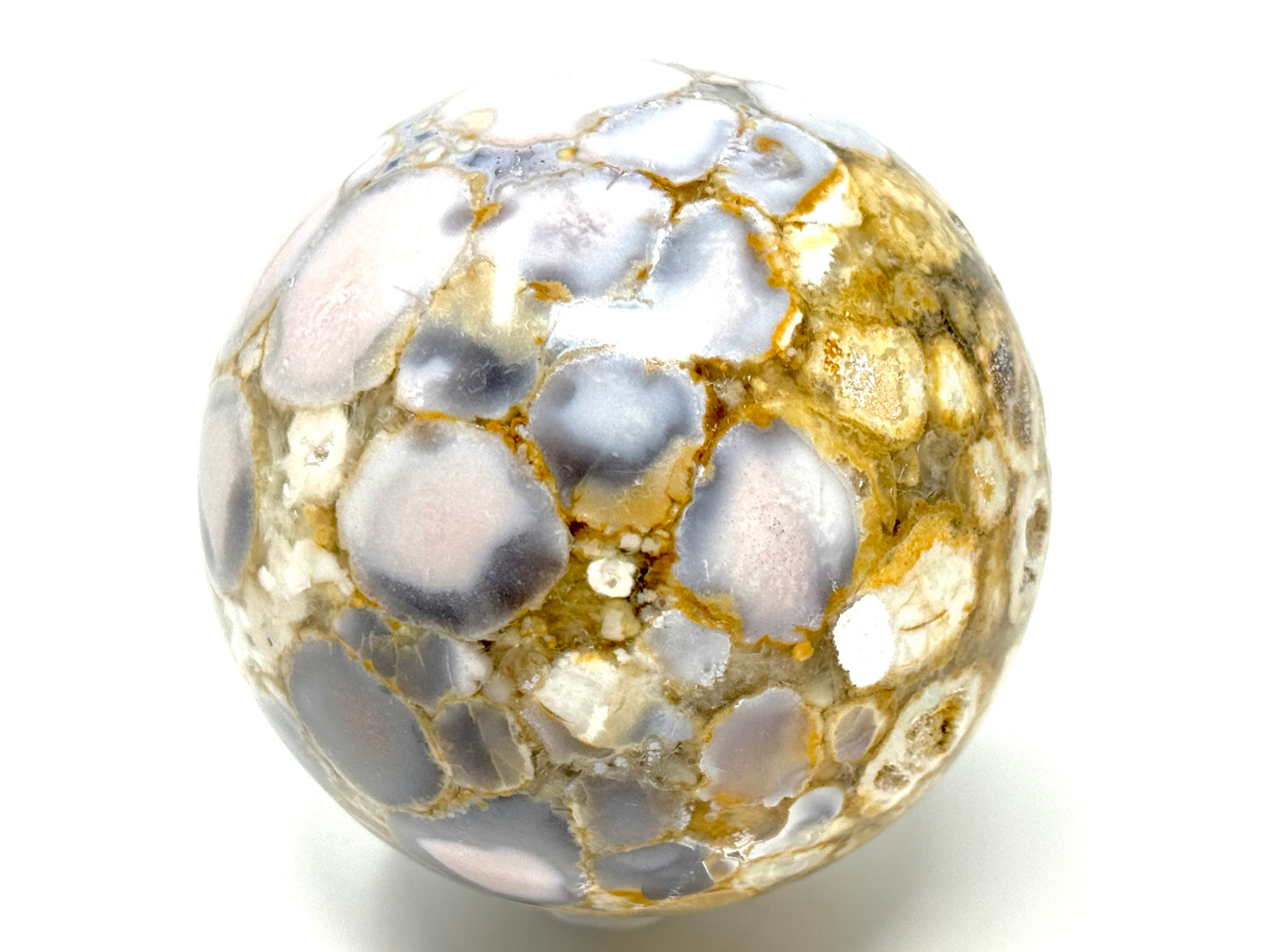 Large King Cobra Jasper Crystal Sphere 8.4cm