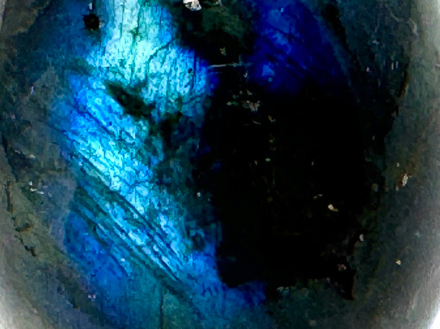 Labradorite Crystal Egg 5.2cm