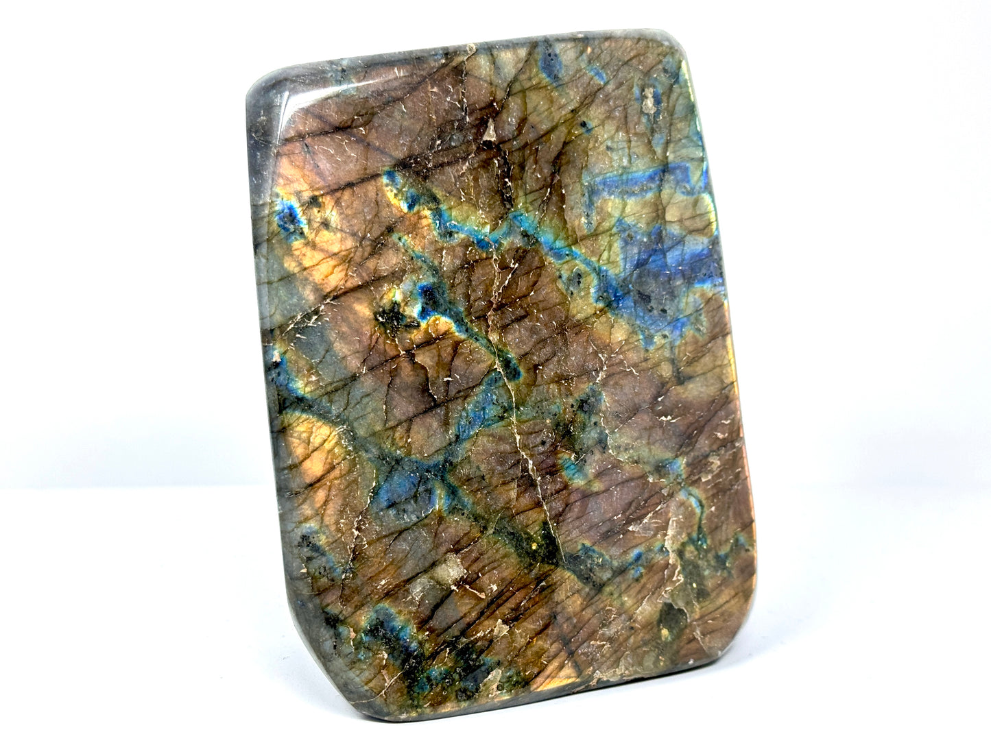 Large Labradorite Crystal Freeform 13.4cm
