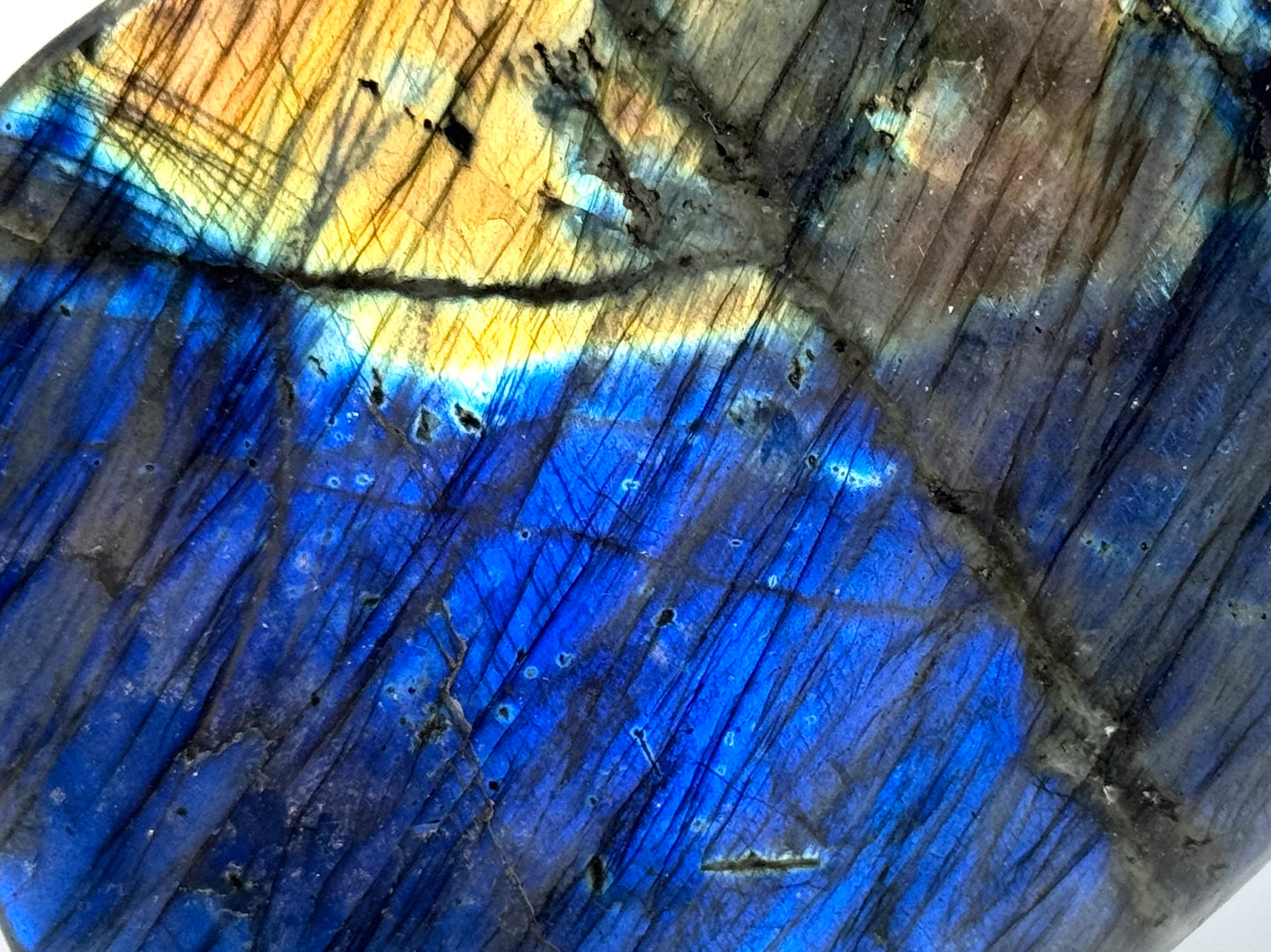 Labradorite Crystal Freeform 10cm