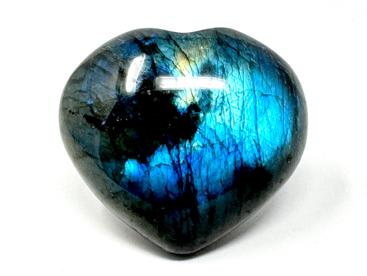 Labradorite Crystal Heart 5cm