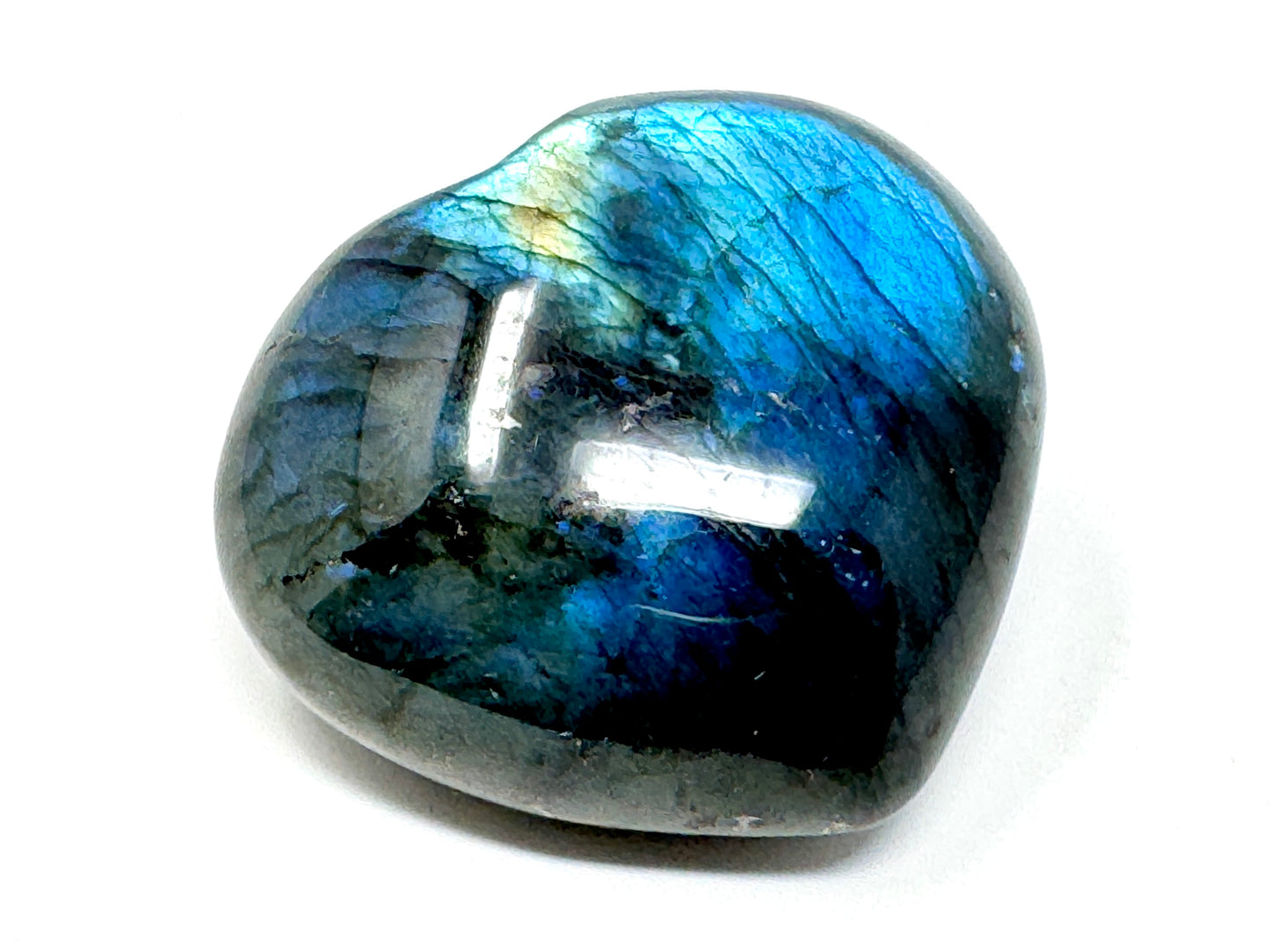 Labradorite Crystal Heart 5cm