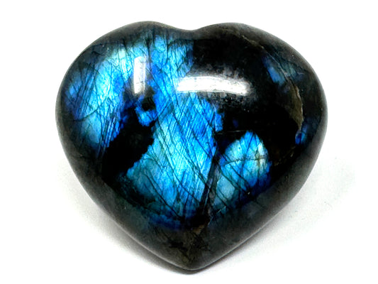 Labradorite Crystal Heart 5.4cm
