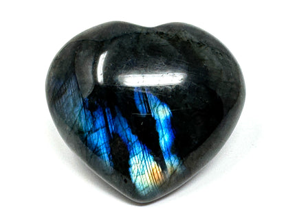 Labradorite Crystal Heart 5.4cm