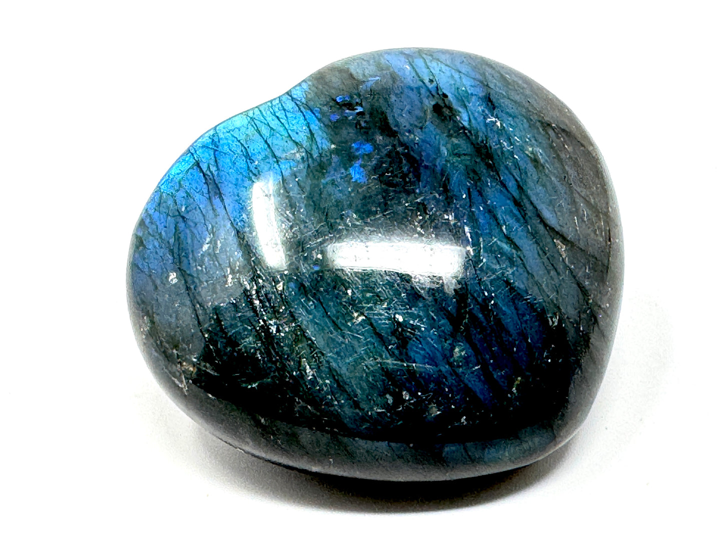 Labradorite Crystal Heart 5.1cm