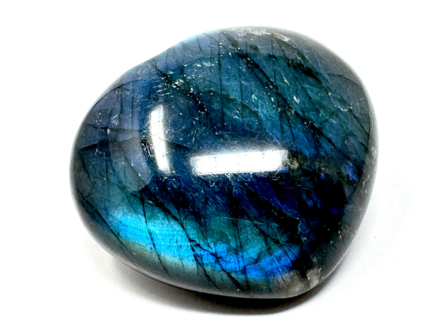 Labradorite Crystal Heart 5.1cm
