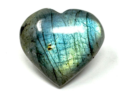 Labradorite Crystal Heart 4.7cm