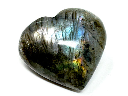 Labradorite Crystal Heart 4.7cm
