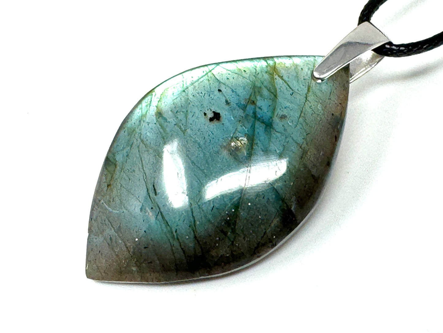 Labradorite Pendant Free Shape 4.8cm