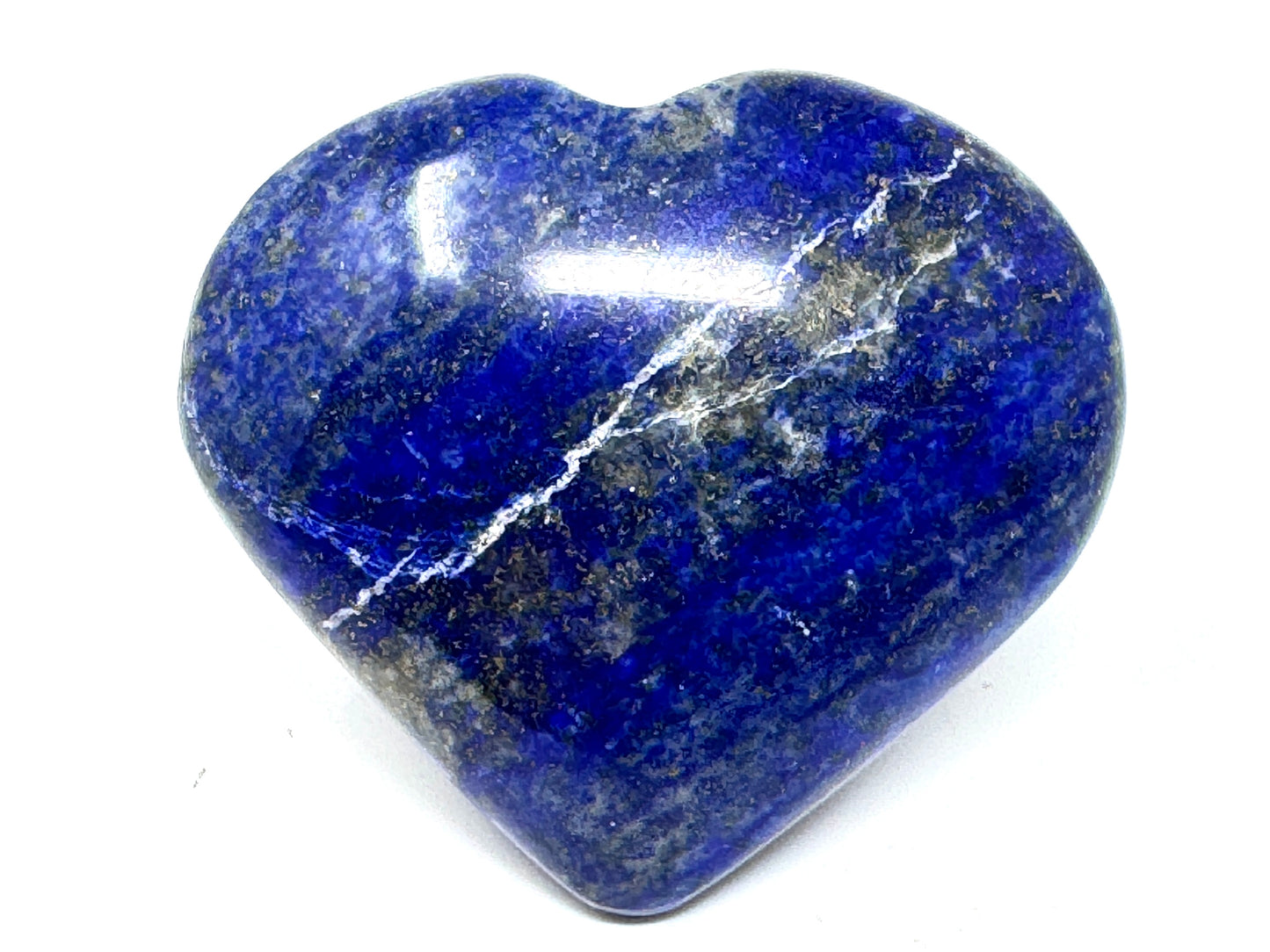 Lapis Lazuli Crystal Heart 4.9cm