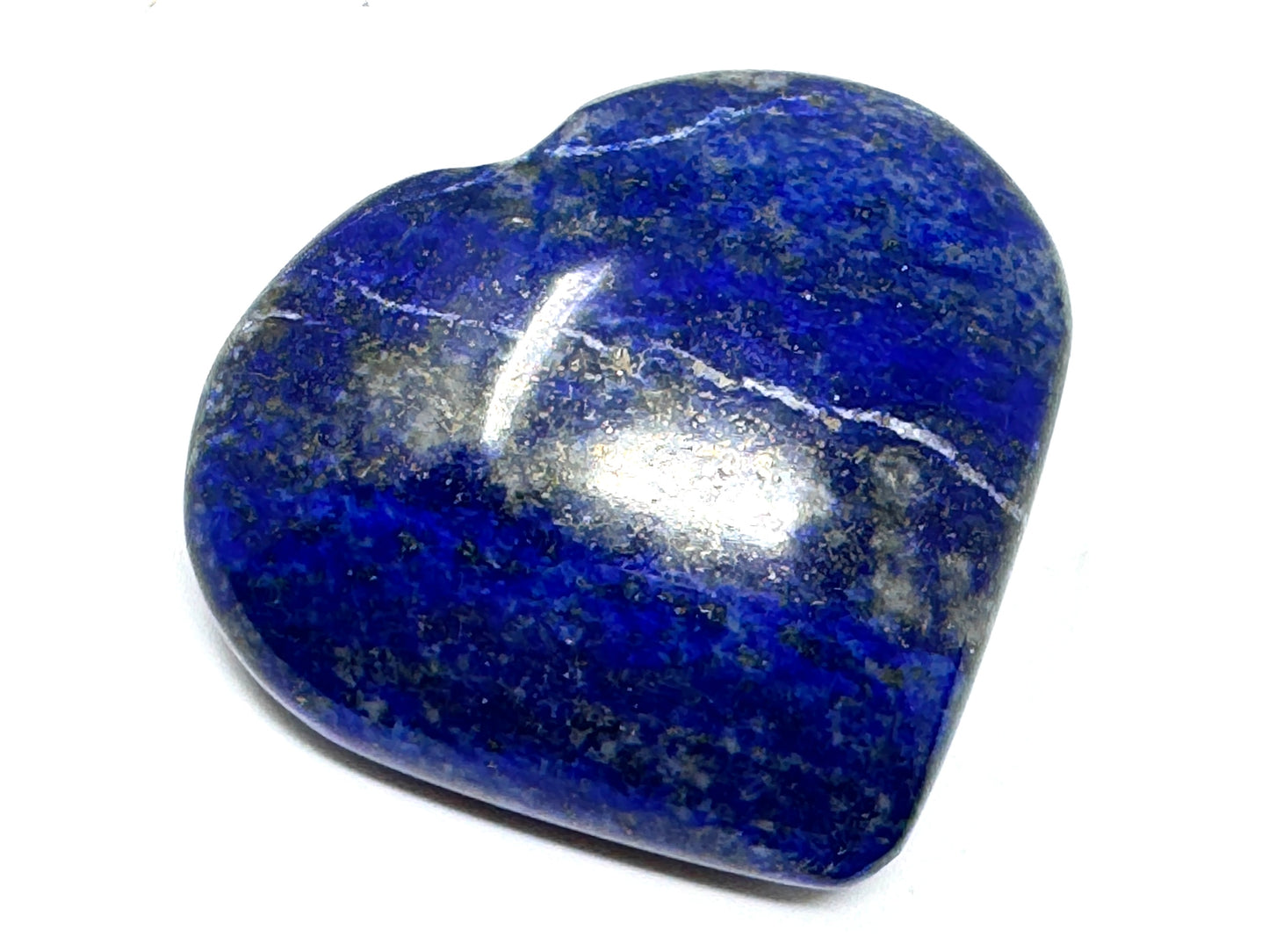 Lapis Lazuli Crystal Heart 4.9cm