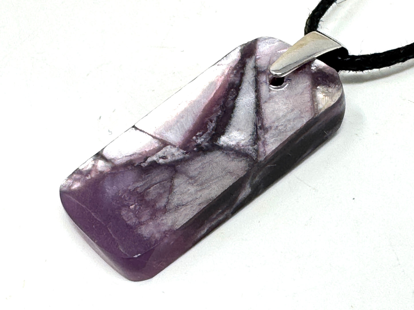 Lepidolite Pendant Ingot 3.5cm