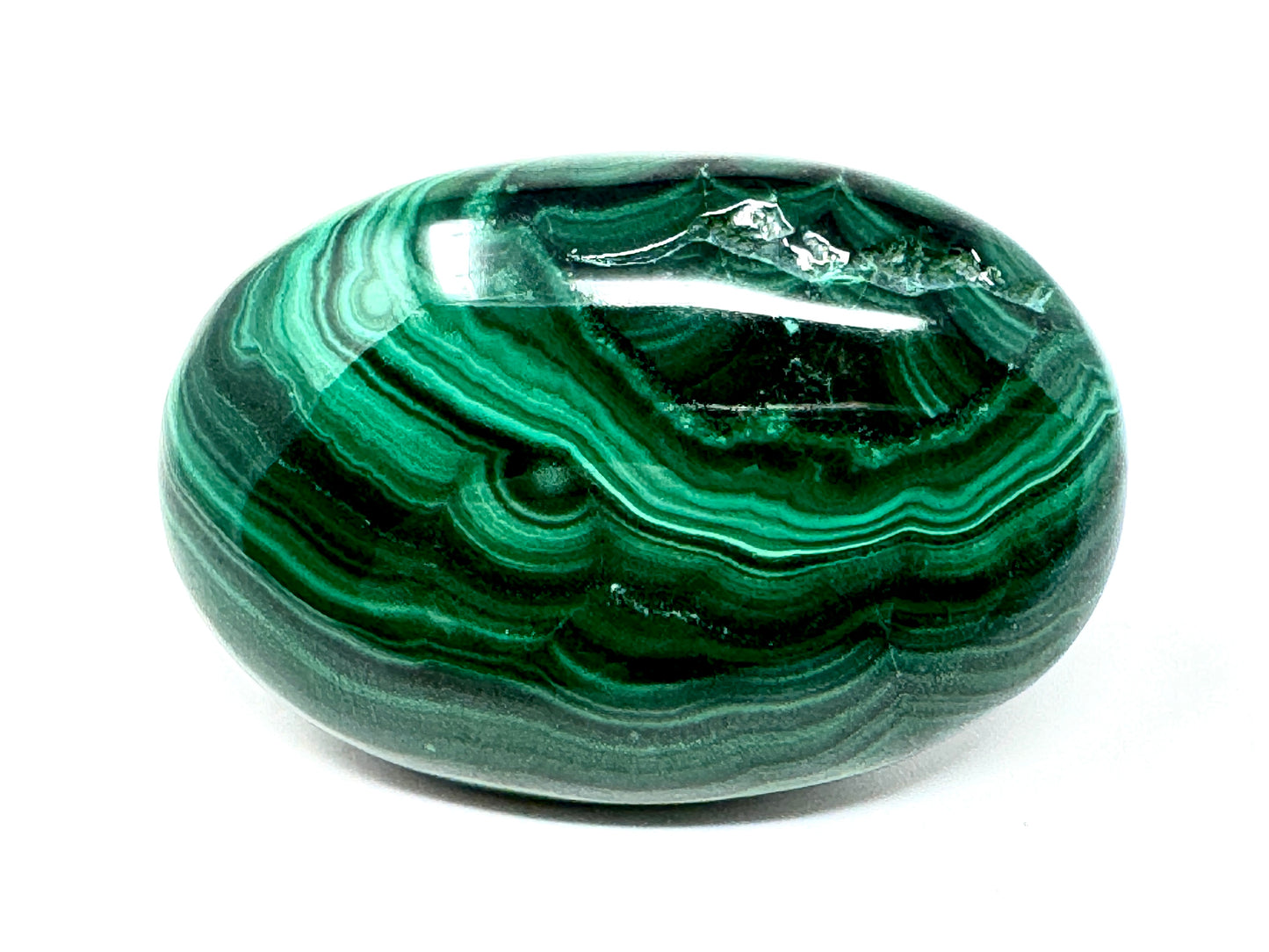 Malachite Crystal Pebble 5.1cm