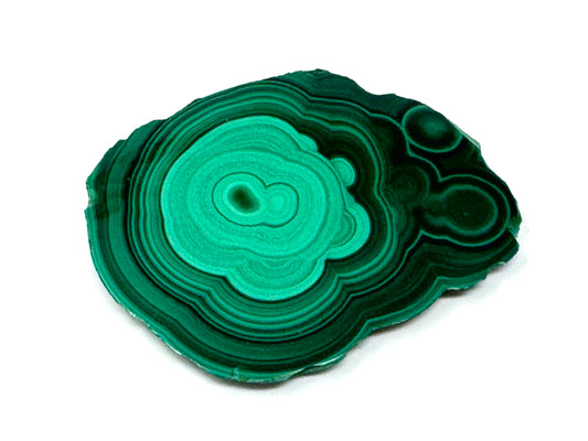 Malachite Crystal Slice 6cm