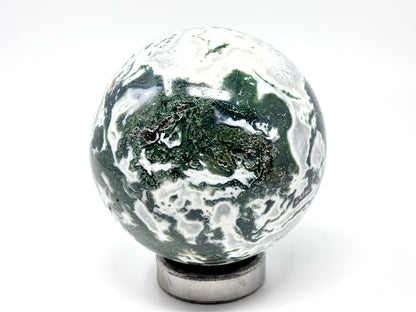Very Large Moss Agate Crystal Sphere 14.2cm