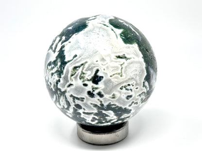 Very Large Moss Agate Crystal Sphere 14.2cm