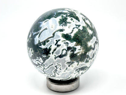Very Large Moss Agate Crystal Sphere 14.2cm