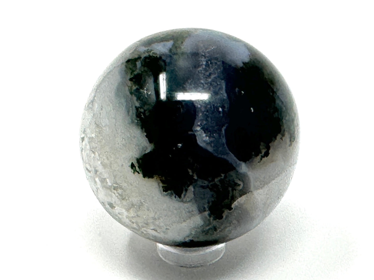 Moss Agate Crystal Sphere 4.9cm