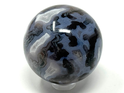 Moss Agate Crystal Sphere 5cm