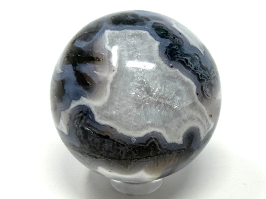Moss Agate Crystal Sphere 5cm