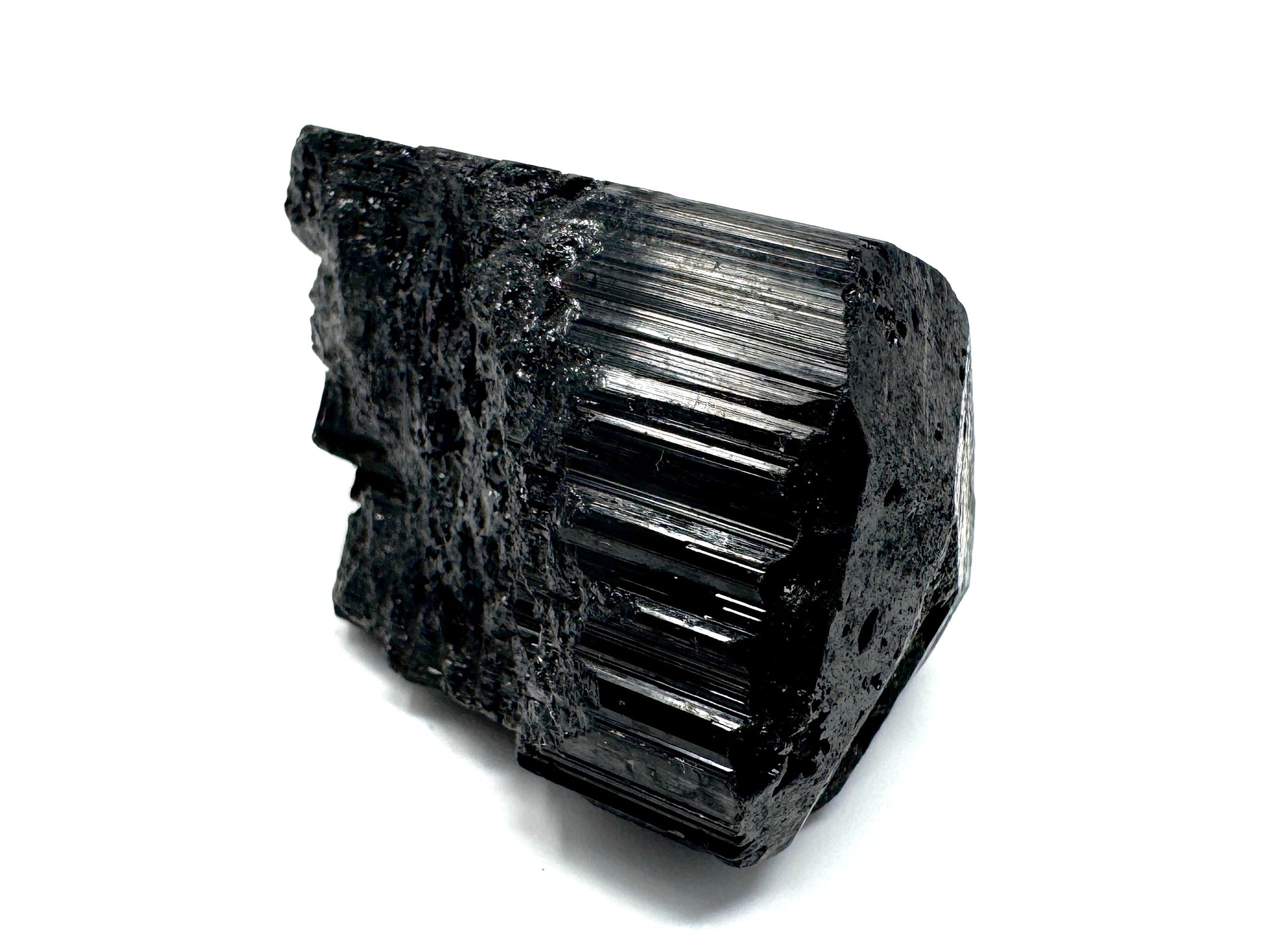 Madagascar Smooth Black Tourmaline Natural Black Tourmaline Crystal