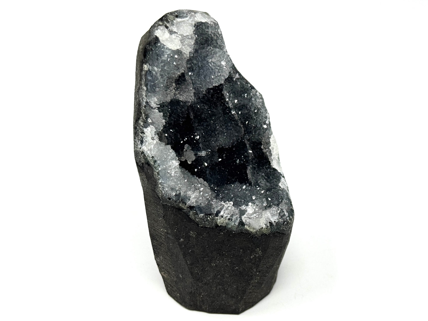 Natural Zeolite Crystal Druzy Chalcedony 9.8cm