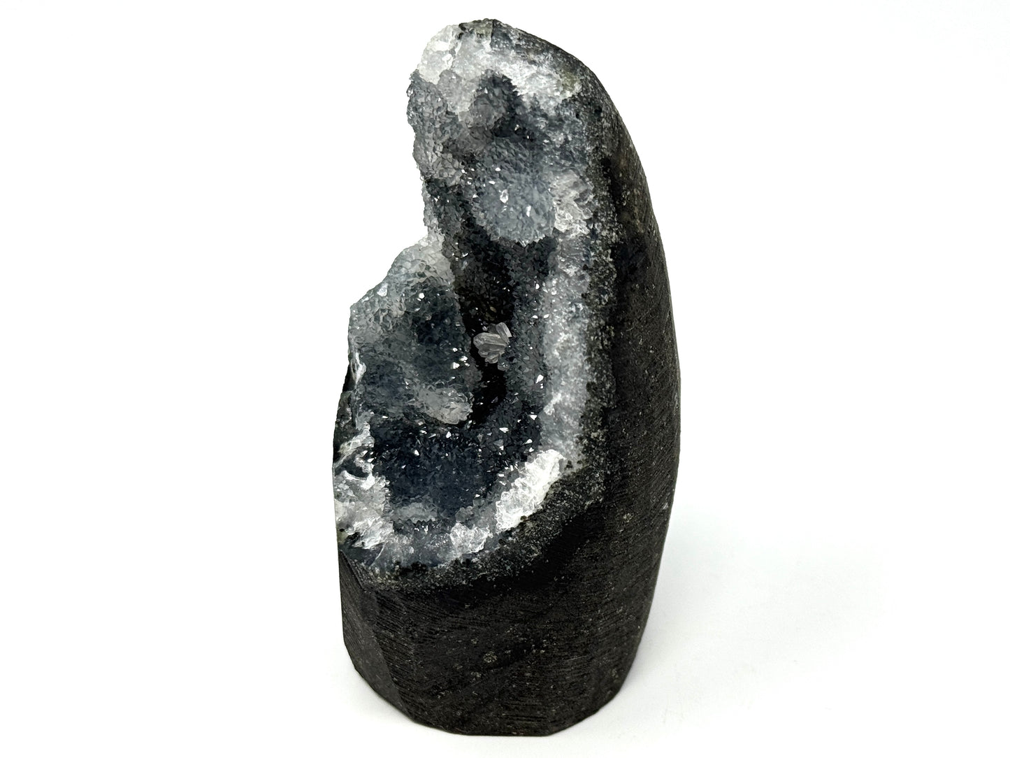 Natural Zeolite Crystal Druzy Chalcedony 9.8cm