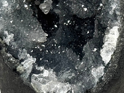 Natural Zeolite Crystal Druzy Chalcedony 9.8cm