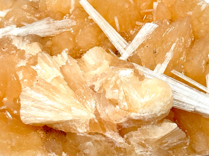 Large Natural Zeolite Crystal Stilbite 20cm