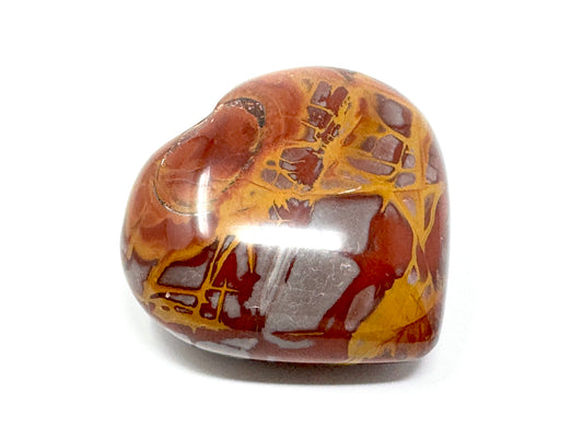 Noreena Jasper Crystal Heart 5.9cm