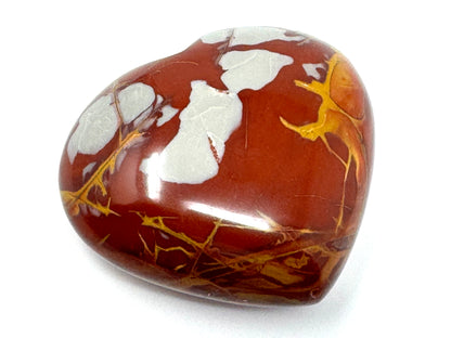 Noreena Jasper Crystal Heart 6.2cm