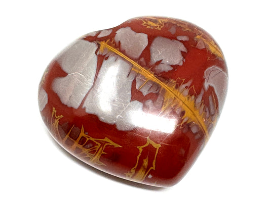 Noreena Jasper Crystal Heart 5.9cm