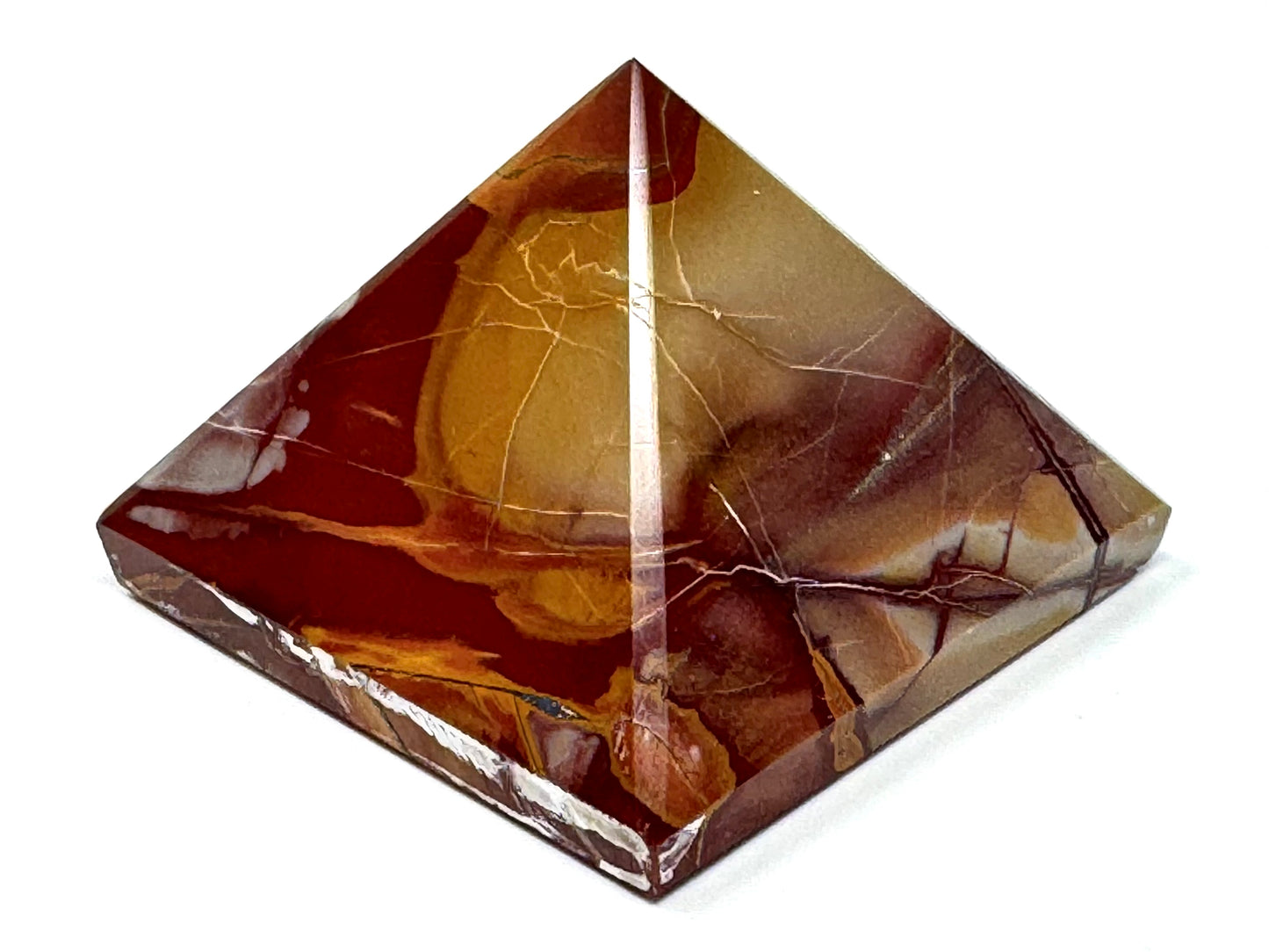 Noreena Jasper Crystal Pyramid 4.3cm