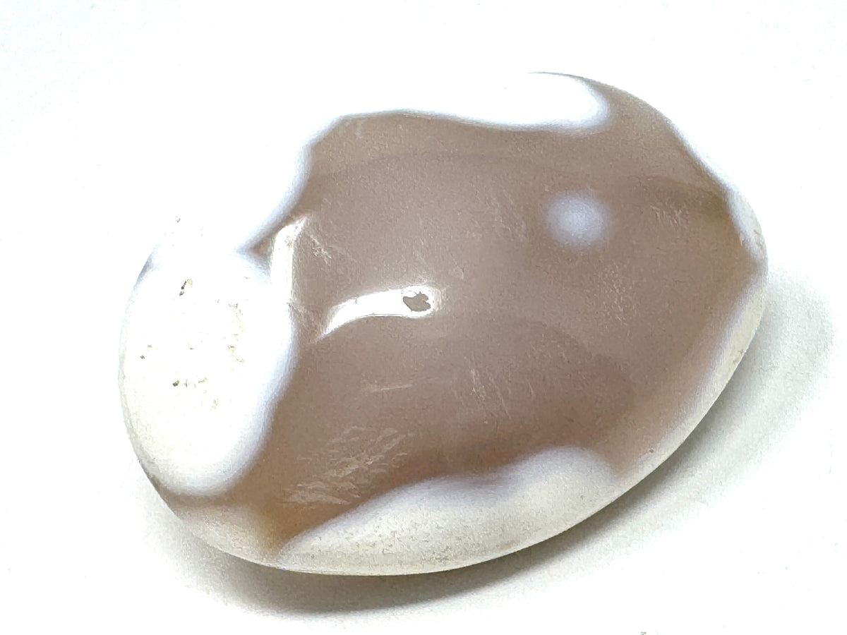 Orca Agate Crystal Pebble 5.7cm