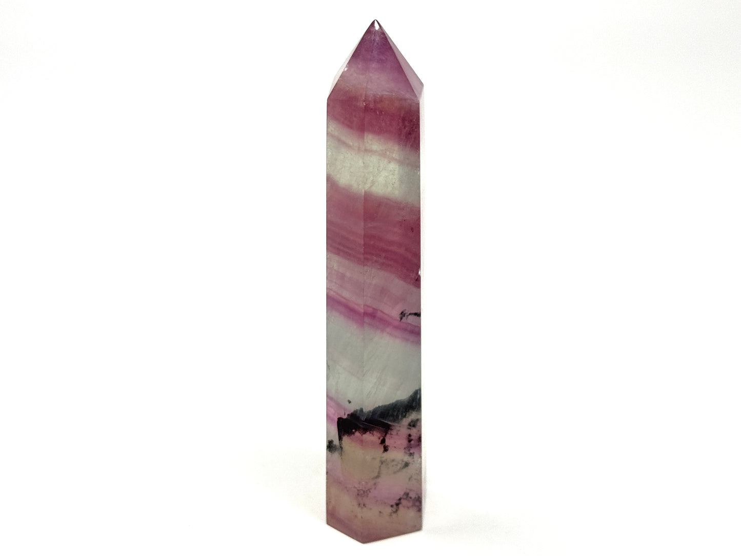 Pastel Fluorite Crystal Point 13.1cm