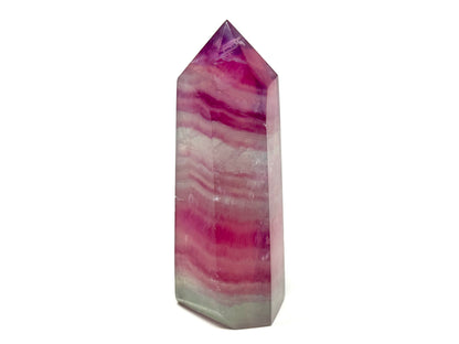 Pastel Fluorite Crystal Point 9.7cm