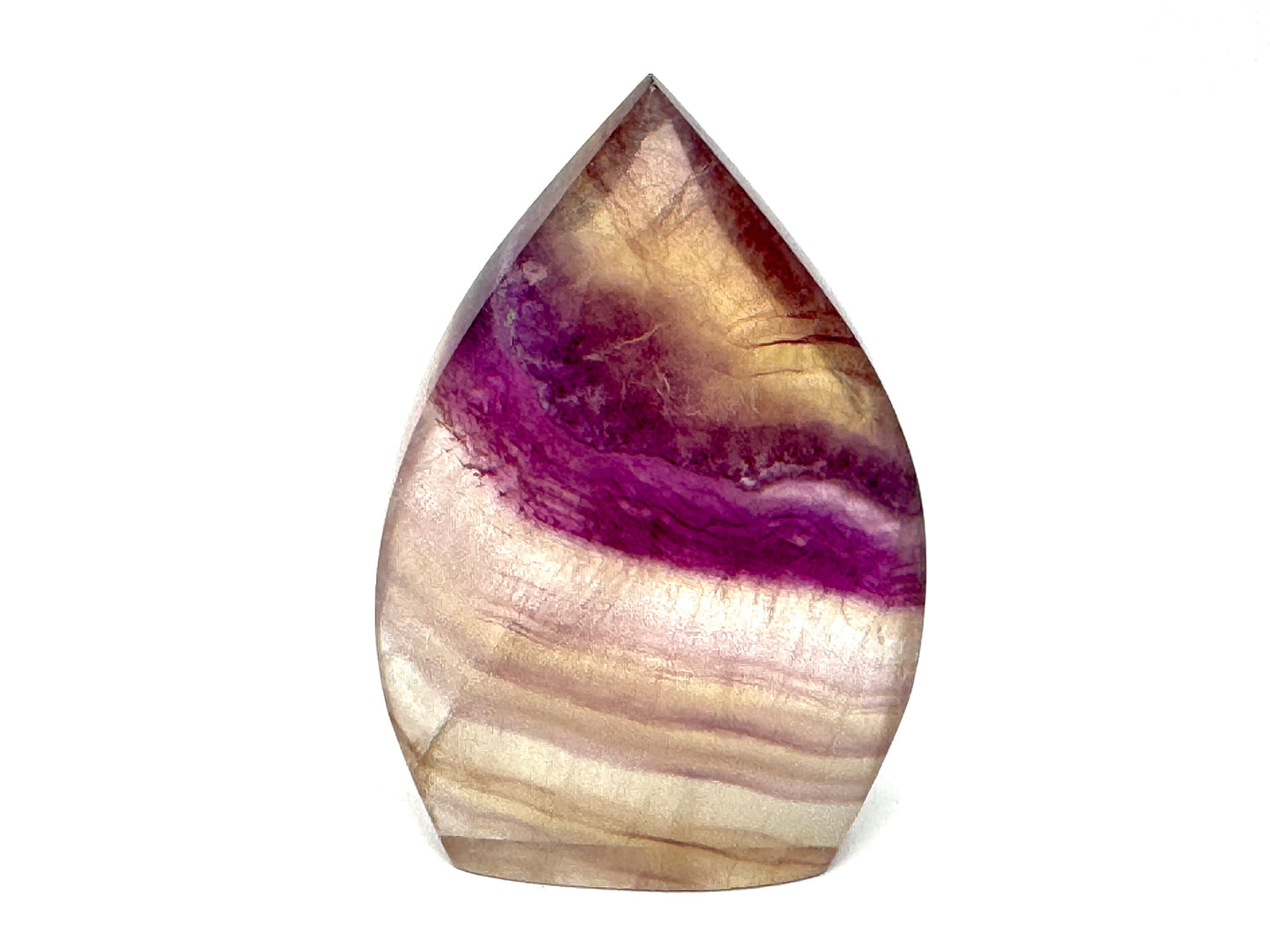 Pastel Rainbow Fluorite Crystal Freeform 7.7cm