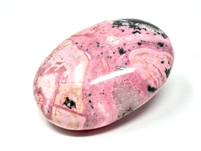 Peruvian Rhodonite Crystal Pebble 5.9cm