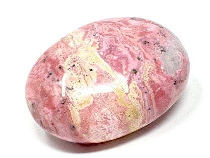 Peruvian Rhodonite Crystal Pebble 5.9cm