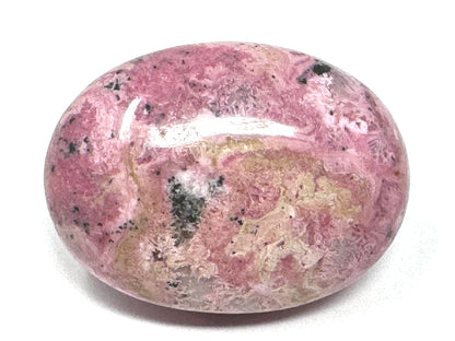 Peruvian Rhodonite Crystal Pebble 6cm