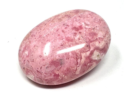 Peruvian Rhodonite Crystal Pebble 5.9cm